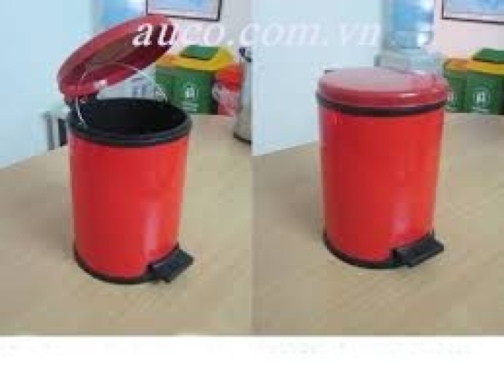 Hộp đựng rác tròn nắp R003